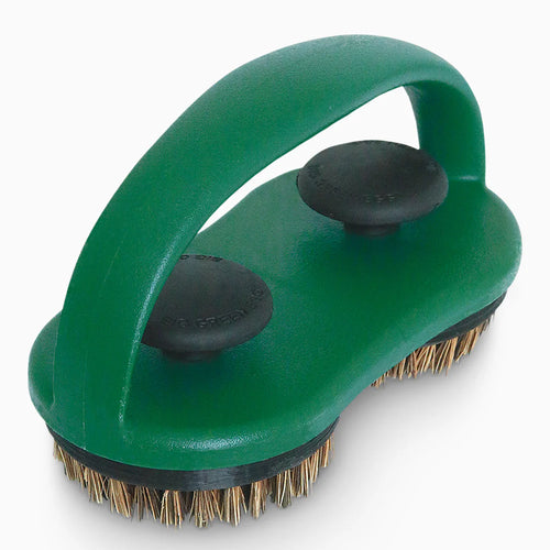 Big Green Egg SpeediClean Dual Brush Palmyra Grid Scrubber