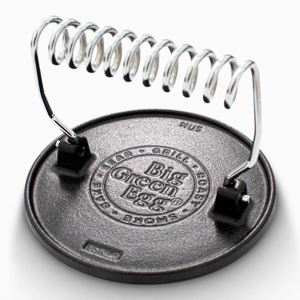 Big Green Egg Cast Iron Grill Press