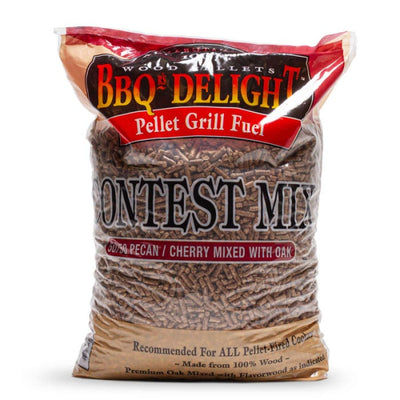 BBQr's Delight Contest Mix 9kg pellet grill fuel