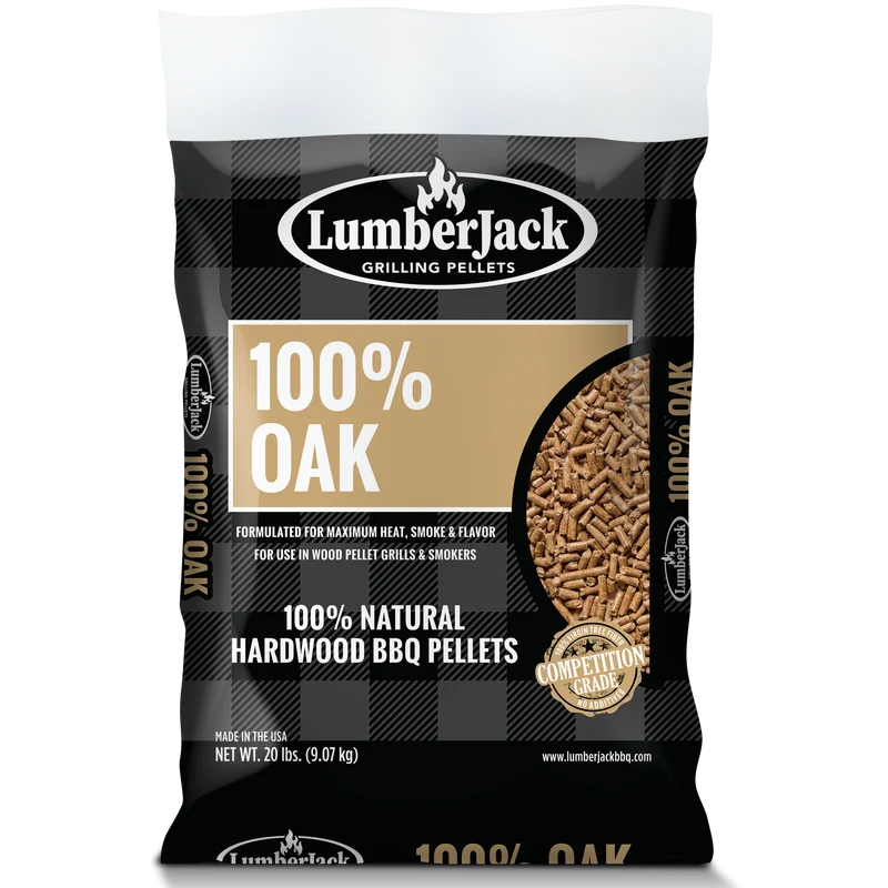 Lumber Jack 100% Oak Smoking Pellets 9kg bag