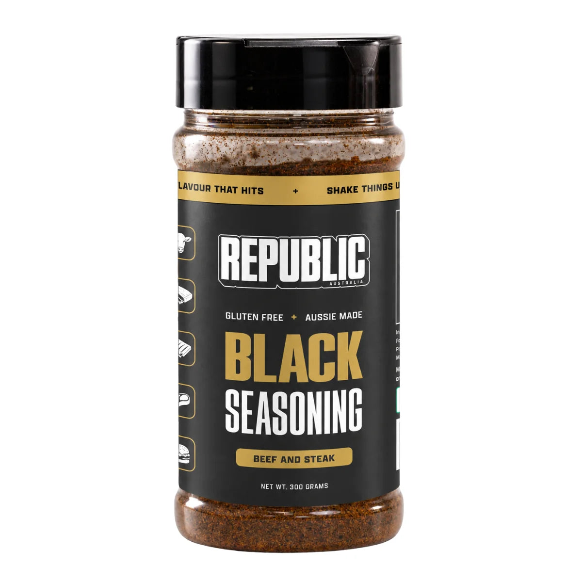 Republic Black Seasoning Beef Bark Rub