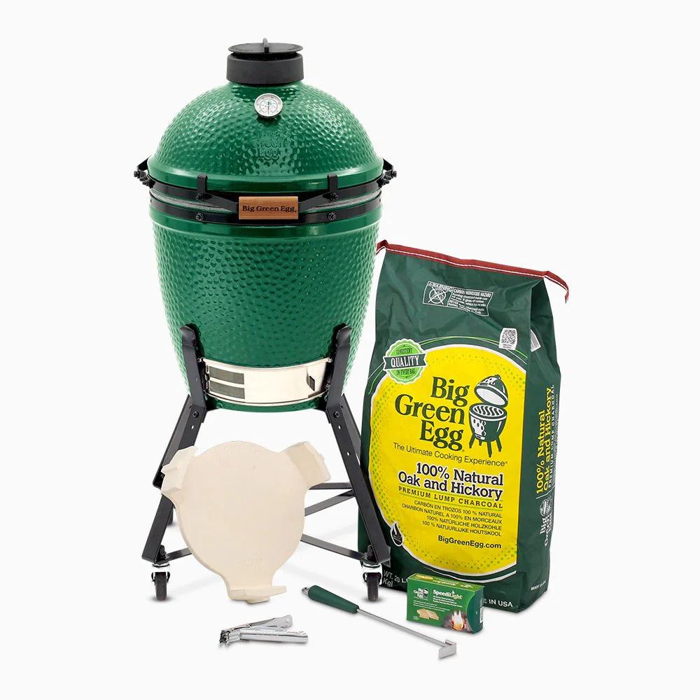 Big Green Egg Medium Nest Bundle with intEGGrated Nest & Handler