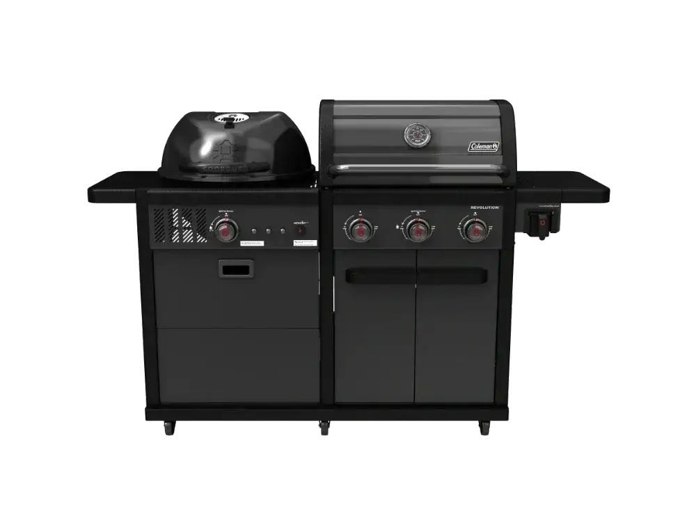 Coleman Revolution Dual Fuel BBQ Black Matte