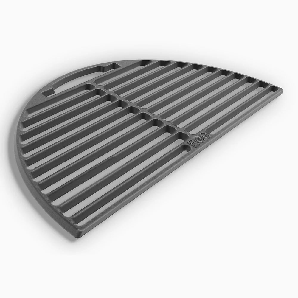 Big Green Egg Half Moon Cast Iron Cooking Grid