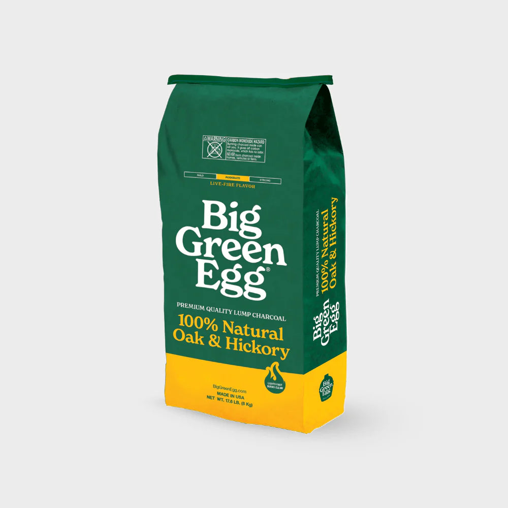 Big Green Egg Natural Oak & Hickory Lump Charcoal 8kg