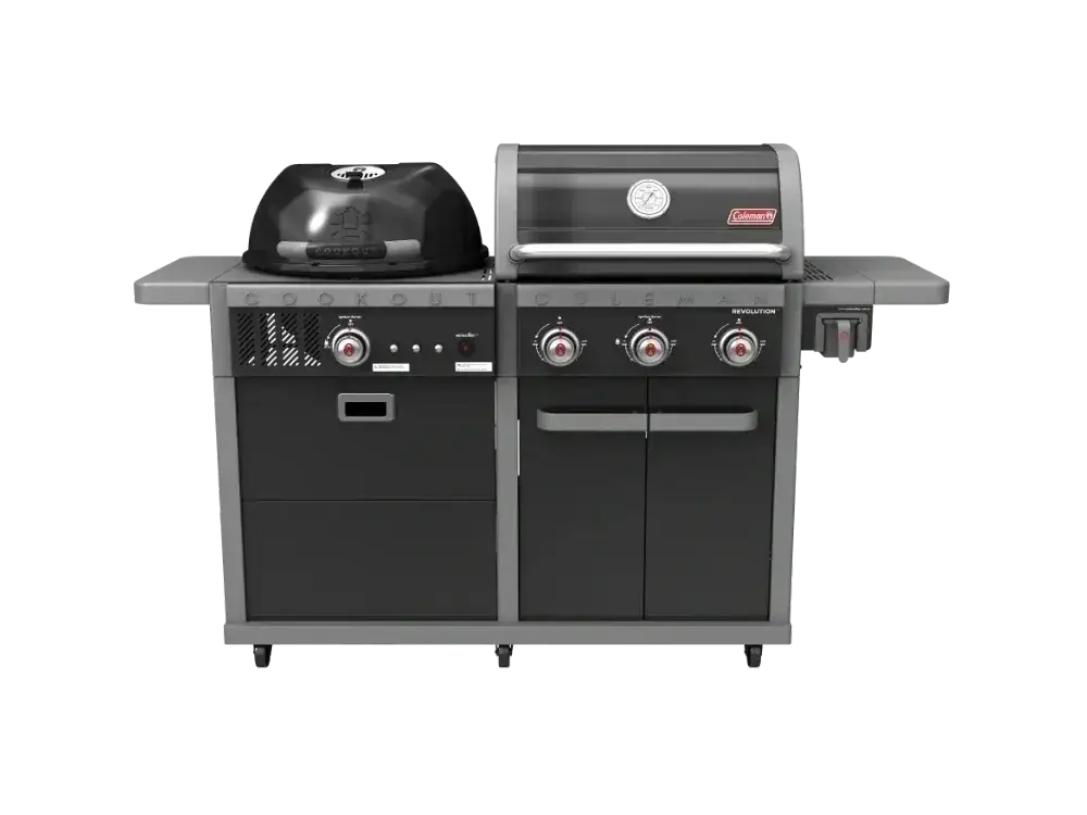 Coleman Revolution Dual Fuel BBQ Black Gloss